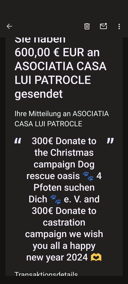 Weihnachtsbaum Aktion